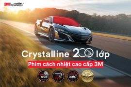 DÁN PHIM 3M CRYSTALLINE Ô TÔ TẠI BẮC NINH