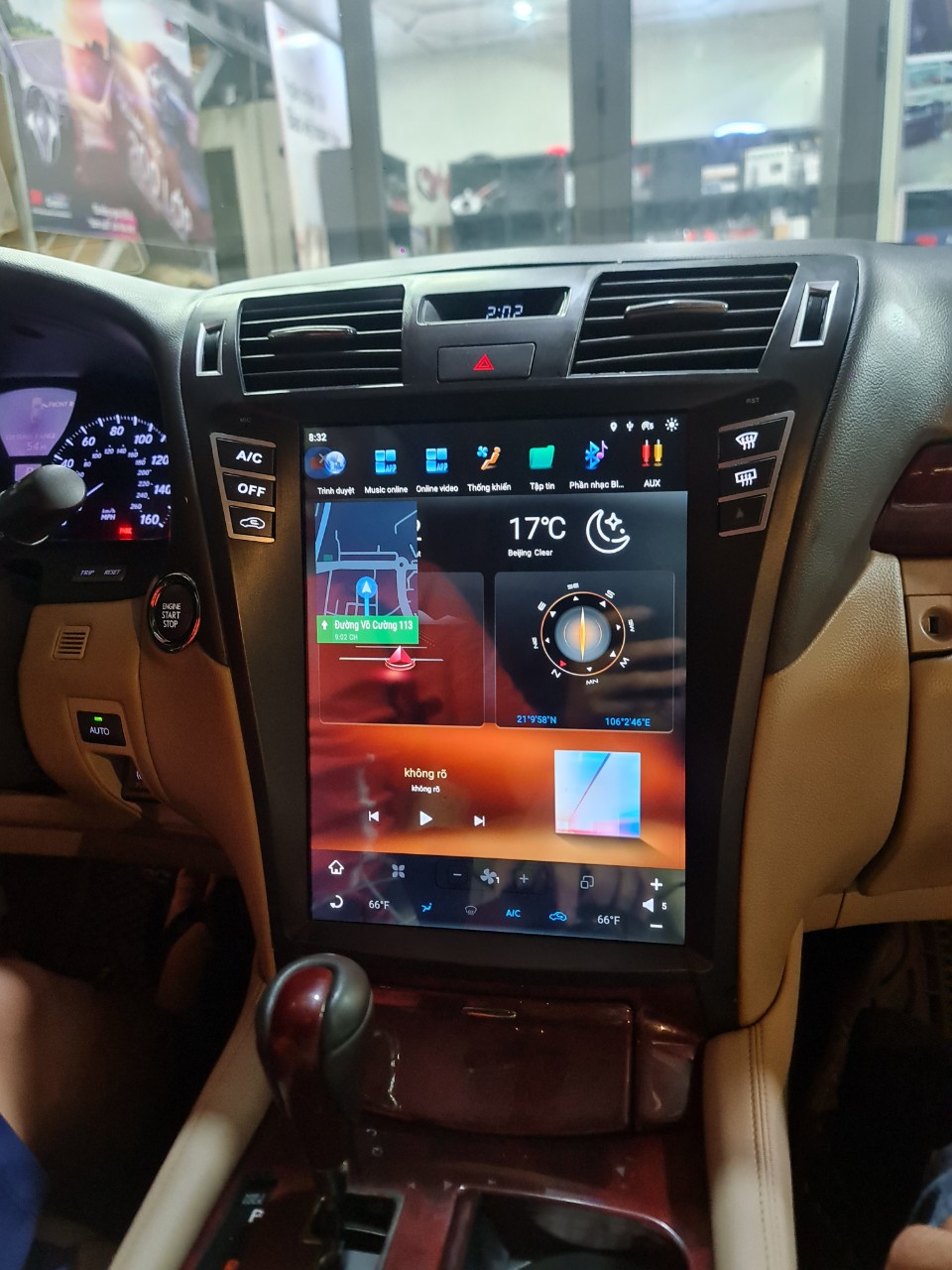 Lắp màn hình androi ô tô Bắc Ninh